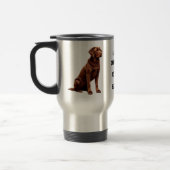 Mug De Voyage Retriever de Chesapeake (Gauche)