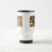 Mug De Voyage Retro 60s Psychedelic Cycle de vie Cadeaux Vêtemen (Centre)