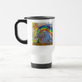 Mug De Voyage Retro 60s Psychedelic Magic Champhrooms Voyage Mug (Gauche)