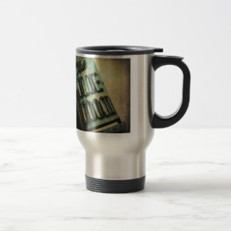 Mug De Voyage Rétro signe bleu de salon de cocktail de pièce