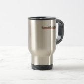 Mug De Voyage Retro Work Bestie Classic (Devant droit)