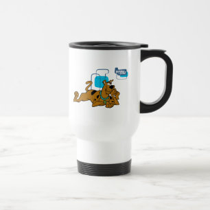Mug De Voyage Rétros carrés Scooby-Doo se couchant