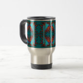 Mug De Voyage Rêve de l'Emblème des papillons (Devant gauche)