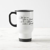 Mug De Voyage Rêver dans un rêve (Gauche)