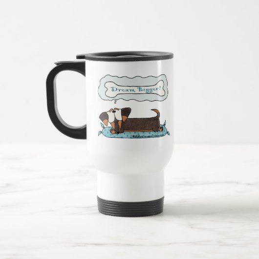 Mug De Voyage Rêver plus grand (Gauche)
