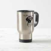 Mug De Voyage Rhodesian Ridgeback Happy Face (Devant droit)