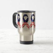 Mug De Voyage Ribbon USA (Devant gauche)
