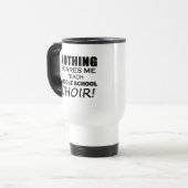 Mug De Voyage Rien ne me fait peur Chorale du collège (Devant gauche)