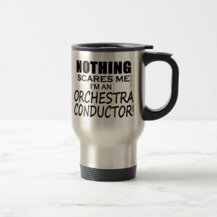 Mug De Voyage Rien ne m'effraye conducteur d'orchestre