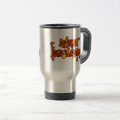 Mug De Voyage Risque d'incendie (Devant droit)