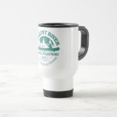 Mug De Voyage Rivière actuelle (canot) (Devant droit)