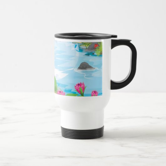 Mug De Voyage Rivière de la forêt tropicale (Droite)