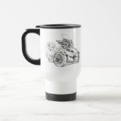 Mug De Voyage Roadster 2010 de CanAm Spyder droite (Gauche)