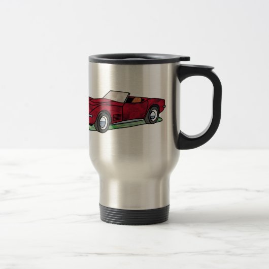 Mug De Voyage Roadster de rayon de 69 Corvette Sting (Droit)