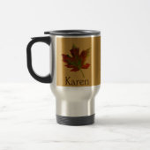 Mug De Voyage Robe d'automne couleur d'automne couleur auto (Gauche)