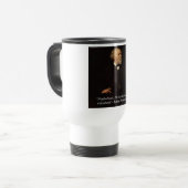 Mug De Voyage Robert Browning Citation célèbre de la maternité (Devant gauche)