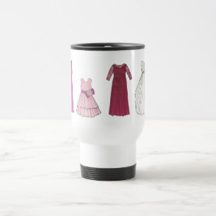 Mug De Voyage Robes de cortège de mariée Team Bride Date du mari