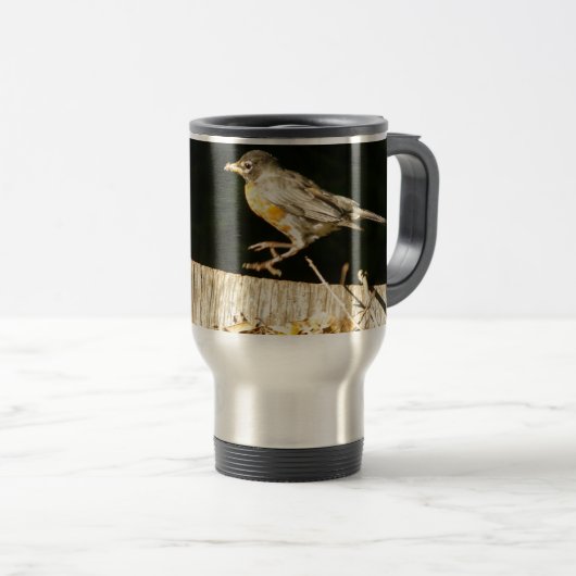Mug De Voyage Robin Rouge Bobbin (Devant droit)