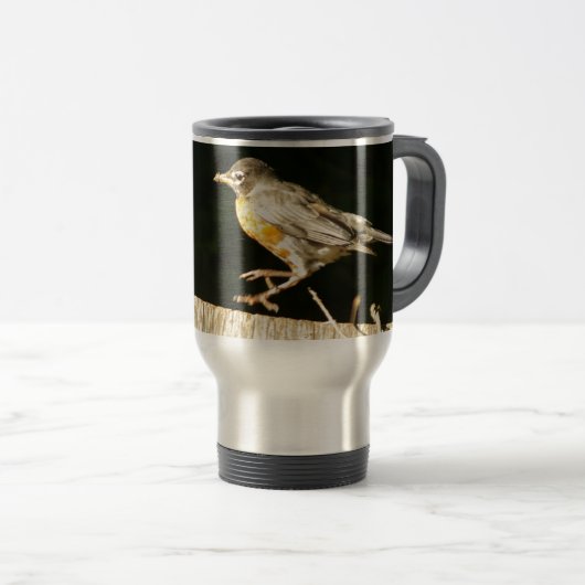Mug De Voyage Robin Rouge Bobbin (Devant droit)