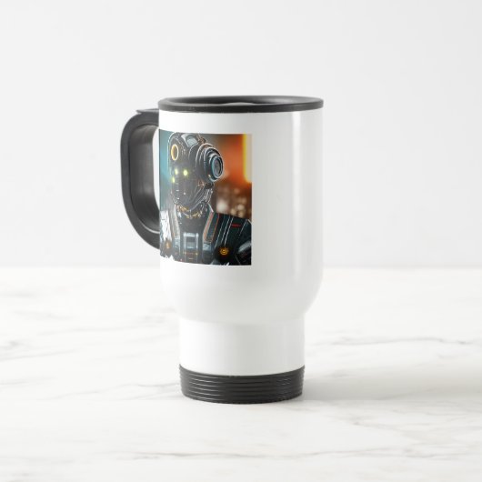 Mug De Voyage Robot 3 banlieue (Devant gauche)
