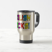 Mug De Voyage Roches anglaises de cadeaux de professeur (Devant droit)