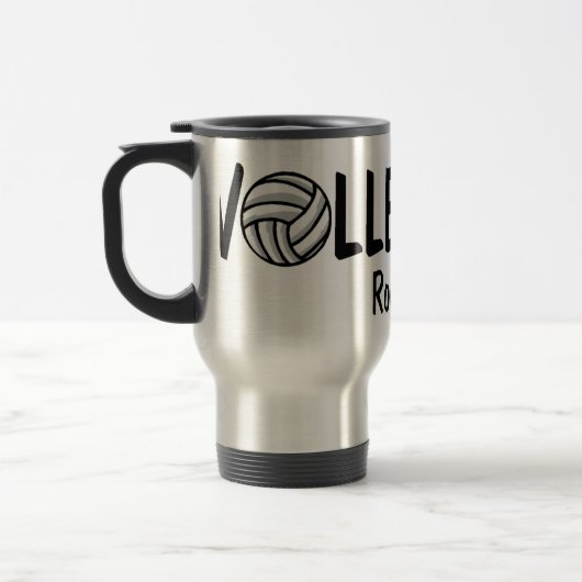 Mug De Voyage Roches de volleyball (Gauche)