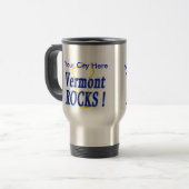 Mug De Voyage Roches du Vermont ! (Devant gauche)
