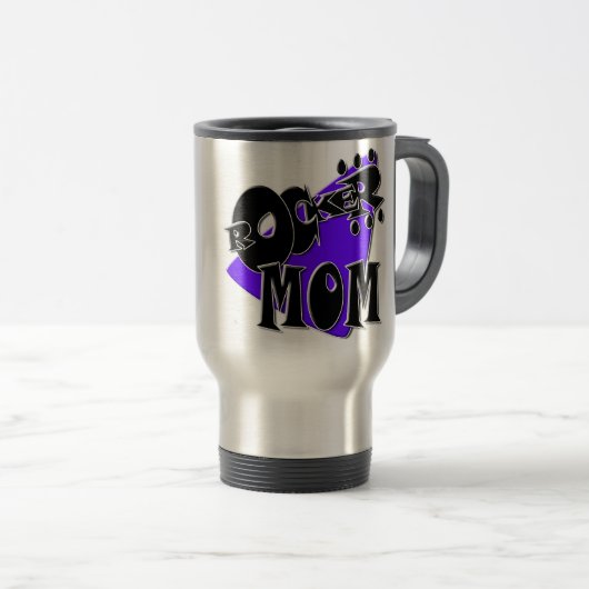 Mug De Voyage Rocker MOM ! (Devant droit)