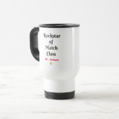Mug De Voyage Rockstar de la classe de match (Devant gauche)