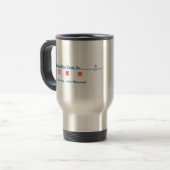 Mug De Voyage Rockvam Boat Yards, Inc. - service d'in/out (Devant gauche)