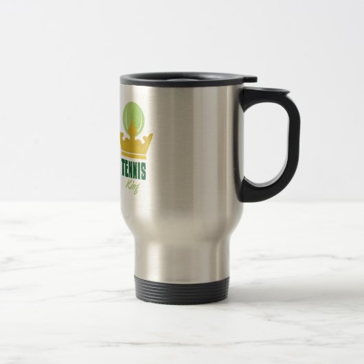 Mug De Voyage Roi de tennis (Droit)