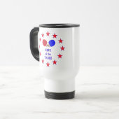 Mug De Voyage Roi du ping-pong de Tableau (Devant gauche)
