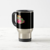 Mug De Voyage Roi Grenouille Funky Mème Style Classique (Devant gauche)
