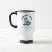 Mug De Voyage Roller Derby Skate - Sky Blue (Gauche)