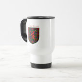 Mug De Voyage Rollo Tartan Scottish Plaid Lion Rampant (Devant gauche)