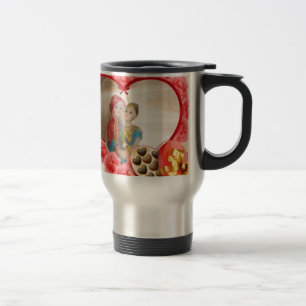 Mug De Voyage Romantique Amour Coeur Art Imprimer
