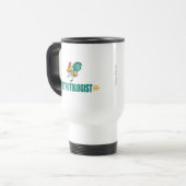 Mug De Voyage Rooster drôle (Devant gauche)
