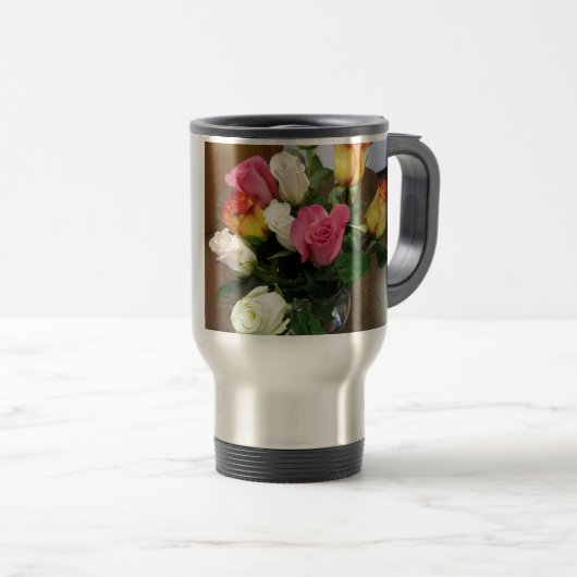 Mug De Voyage Rose (Devant droit)