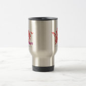 Mug De Voyage Rose 3 de zèbre (Centre)