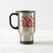 Mug De Voyage Rose 4 de zèbre (Gauche)
