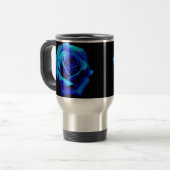 Mug De Voyage Rose bleu spectaculaire (Devant gauche)