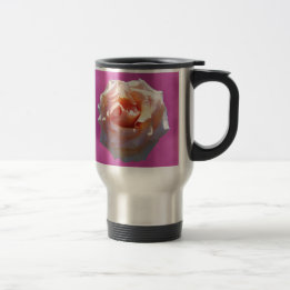 Mug De Voyage Rose Blush personnalisable