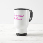 Mug De Voyage Rose domestique de déesse (Devant droit)