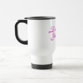 Mug De Voyage Rose domestique de déesse (Gauche)