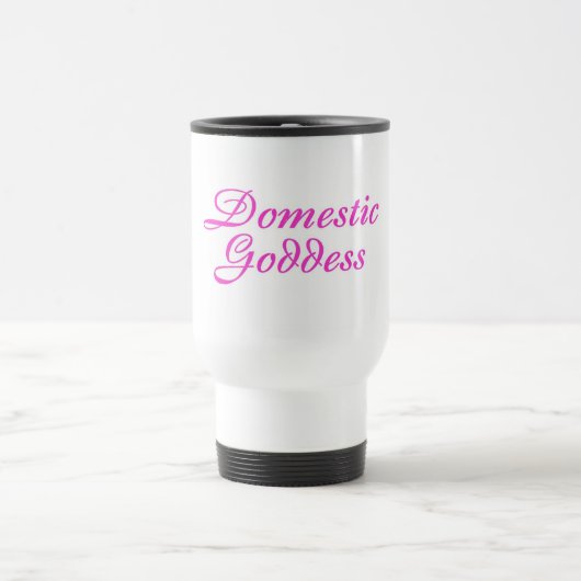 Mug De Voyage Rose domestique de déesse (Centre)