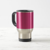 Mug De Voyage Rose foncé (Devant gauche)