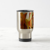 Mug De Voyage Rose jaune originale aquarelle Art (Centre)