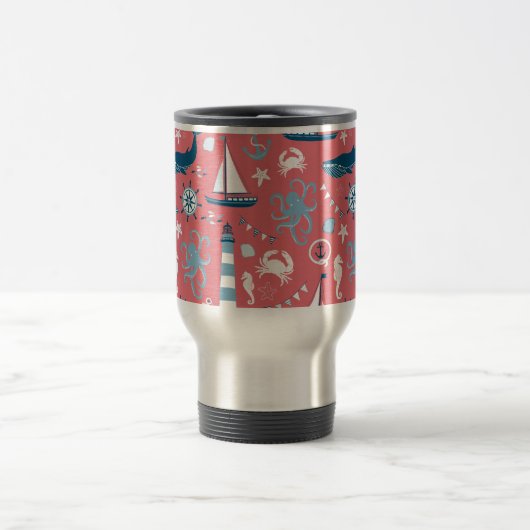 Mug De Voyage Rose marin (Centre)