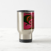 Mug De Voyage Rose rouge or vert (Centre)