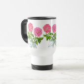 Mug de voyage Rose sauvage (Devant gauche)